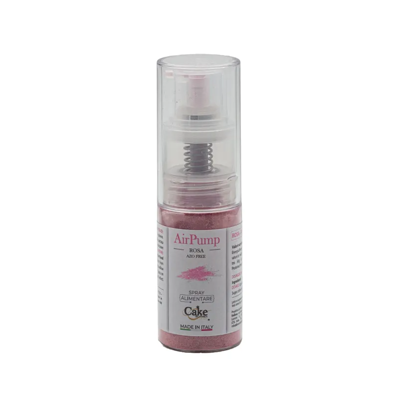 Glitter Polvere Spray Rosa Glitter Gr 10