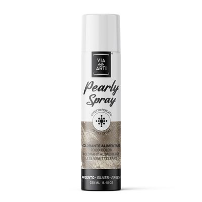 Colore Spray Perlato Argento 250ML