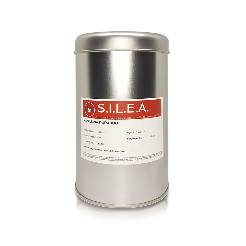 Vanillina Pura 100 Silea Gr 500