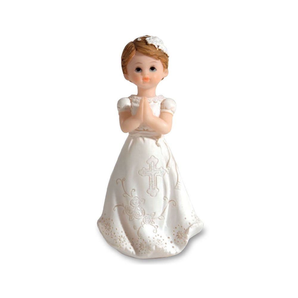 Topper Torta Prima Comunione Bambina