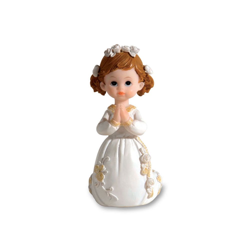 Topper Torta Prima Comunione Bambina