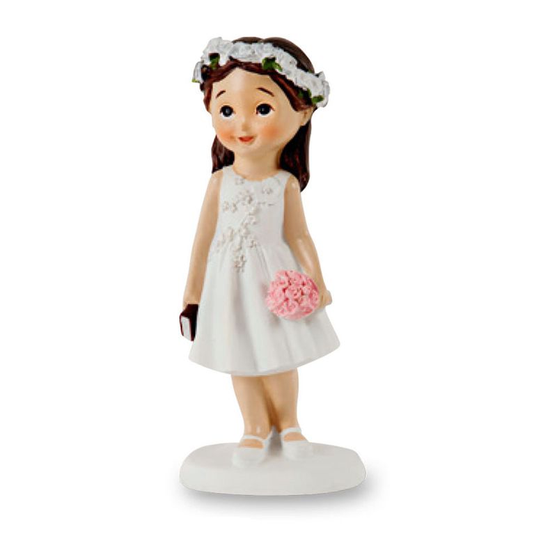 Topper Torta Prima Comunione Bambina
