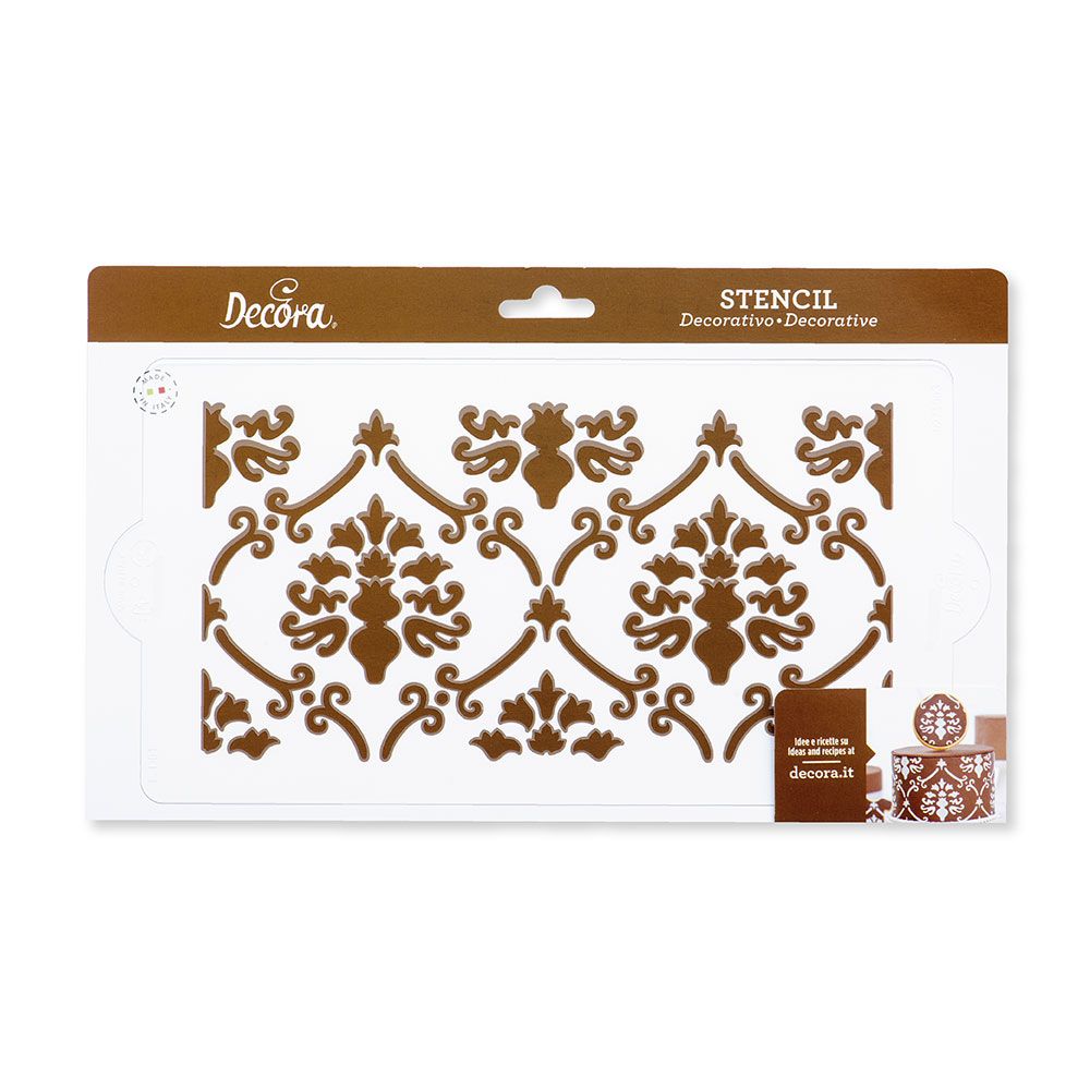 Stencil Barocco Torta