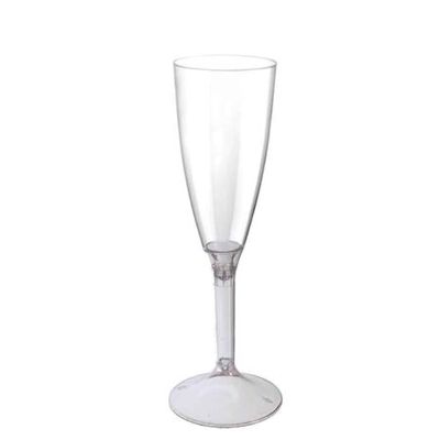 Flute Calici Gambo Lungo Trasparente 100 CC 20 pezzi