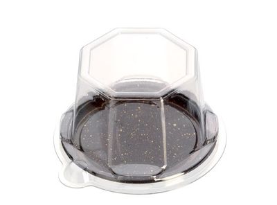 Coperchi per Piattini Glitter Monoporzione Cm 12 - Pezzi 1