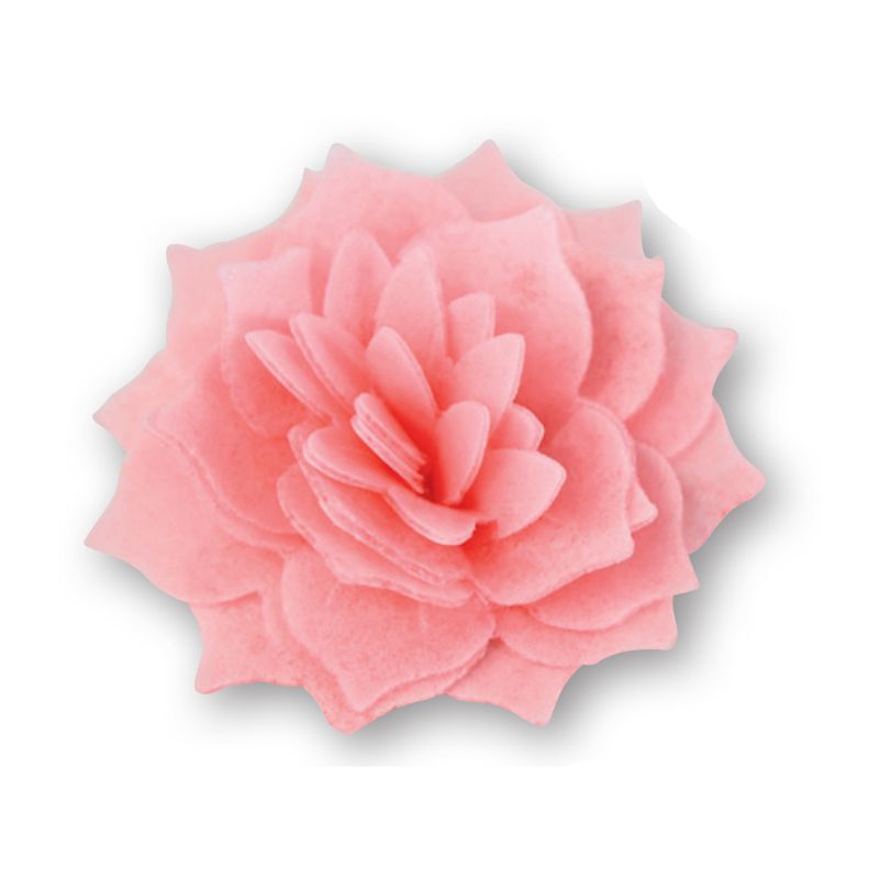 Fiori in Cialda Dalia Colore Rosa Pezzi 100