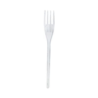 Forchette in Plastica Trasparente Pezzi 100