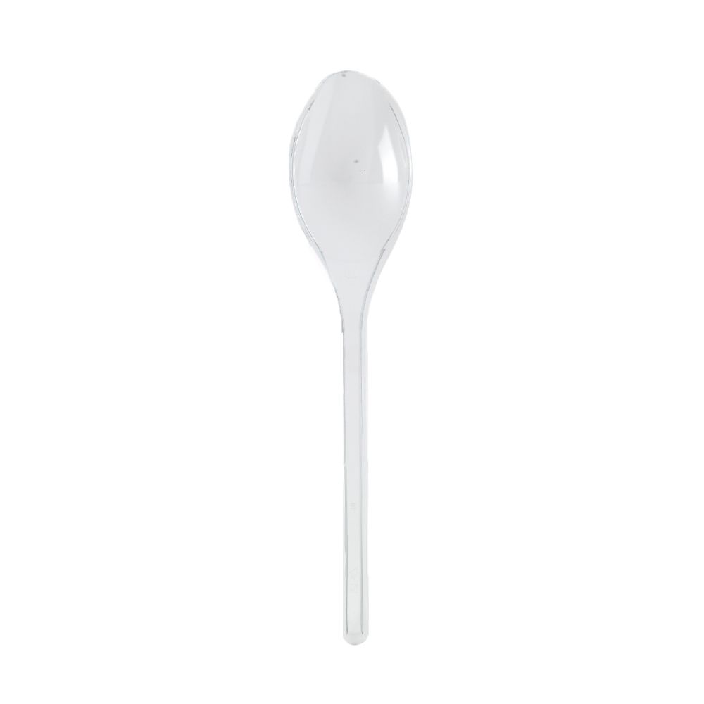 Cucchiai in Plastica Trasparente Pezzi 100