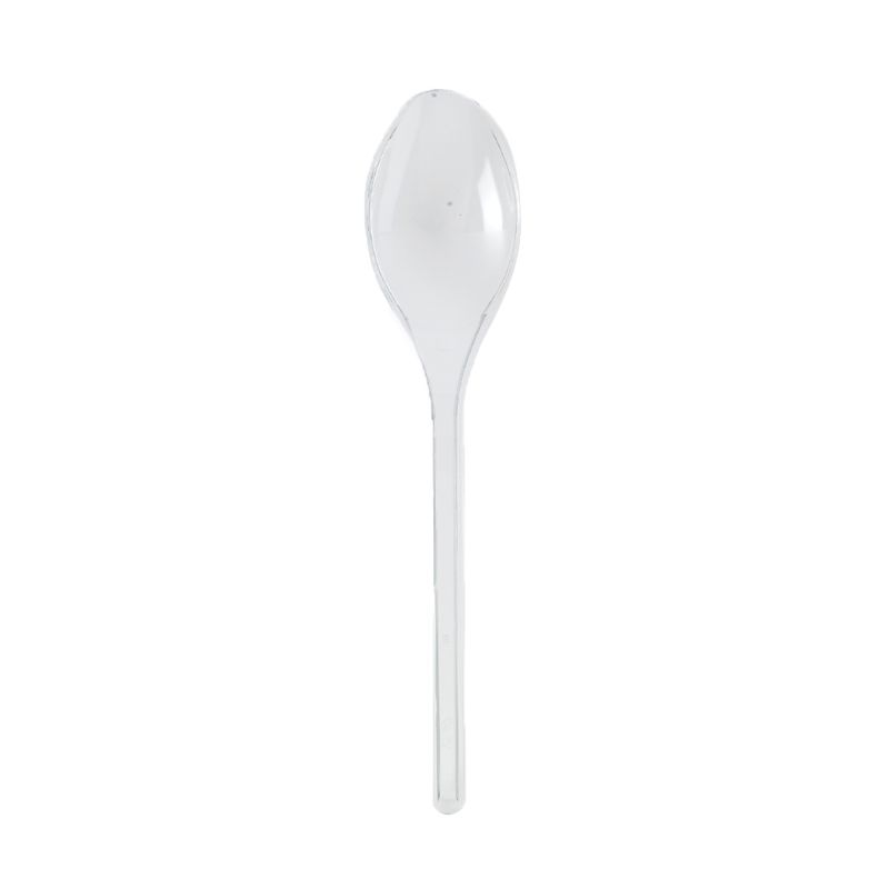 Cucchiai in Plastica Trasparente Pezzi 100