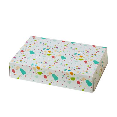Scatola per Dolci Graniglia  23 x 16 x 5 h cm