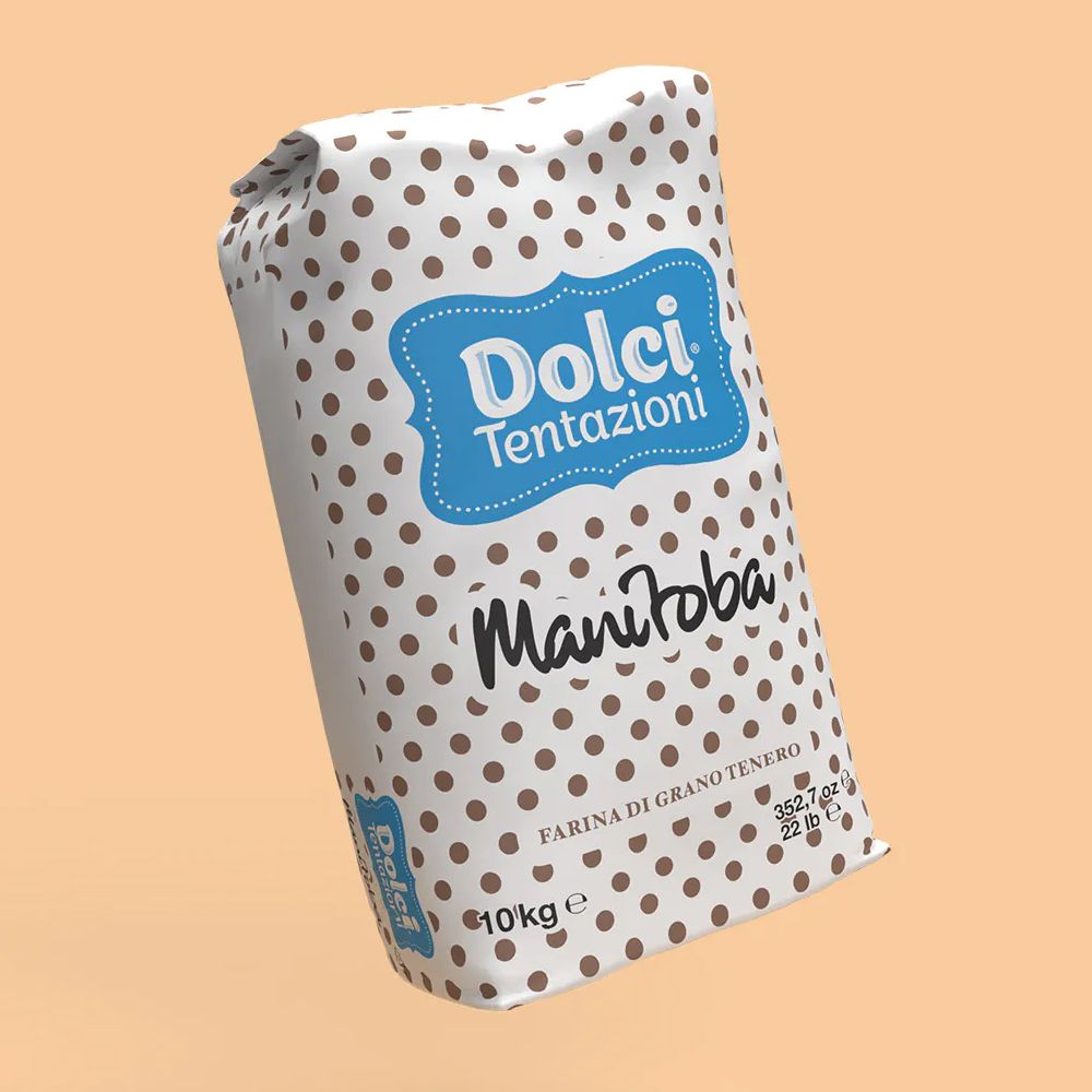 Farina di Grano Tenero Tipo 00 Manitoba Dolci Tentazioni Kg 10