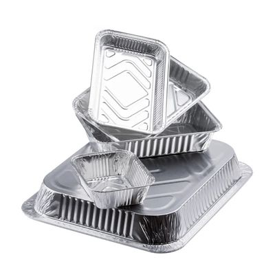 Vaschetta Alluminio da 1 Porzione 100 Pezzi Vaschetta Alluminio da 1 Porzione 100 Pezzi
