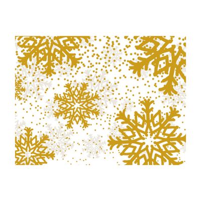 Scatola Happy per Dolcetti Stelle di Ghiacco Oro 18 x 13,5 x 7,5 h cm Scatola Happy per Dolcetti Stelle di Ghiacco Oro 18 x 13,5 x 7,5 h cm