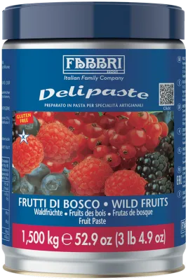 Pasta Delipaste Frutti di Bosco Lattina Kg.1,500 Pasta Delipaste Frutti di Bosco Lattina Kg.1,500