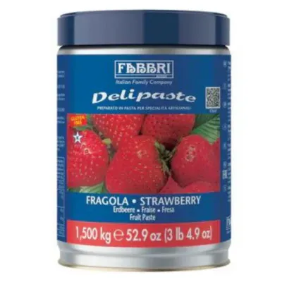 Pasta Delipaste Fragola Lattina Kg.1,500
