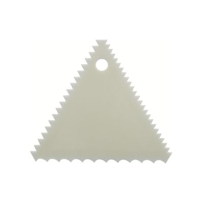Raschietto Triangolare a Pettine 10.5 Cm Raschietto Triangolare a Pettine 10.5 Cm