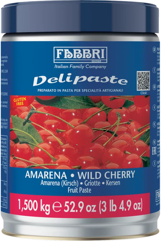 Pasta Delipaste Amarena Lattina Kg.1,500