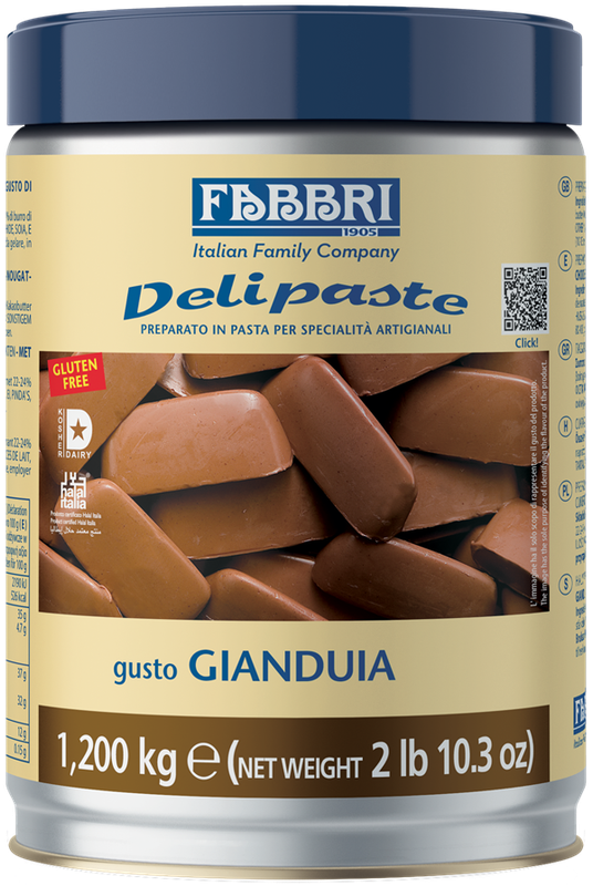 Pasta Delipaste Gianduia Lattina Kg.1,200