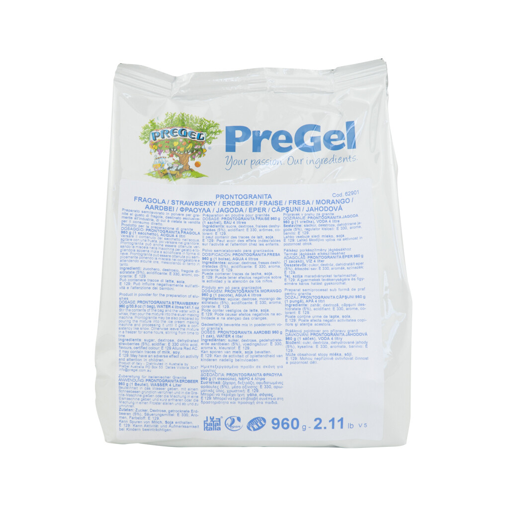 Pronto Granita Fragola Pregel Gr 960