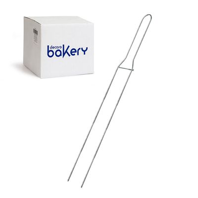 Spillone a 2 Punte in Acciaio Inox Lievitati Cm.60 Spillone a 2 Punte in Acciaio Inox Lievitati Cm.60