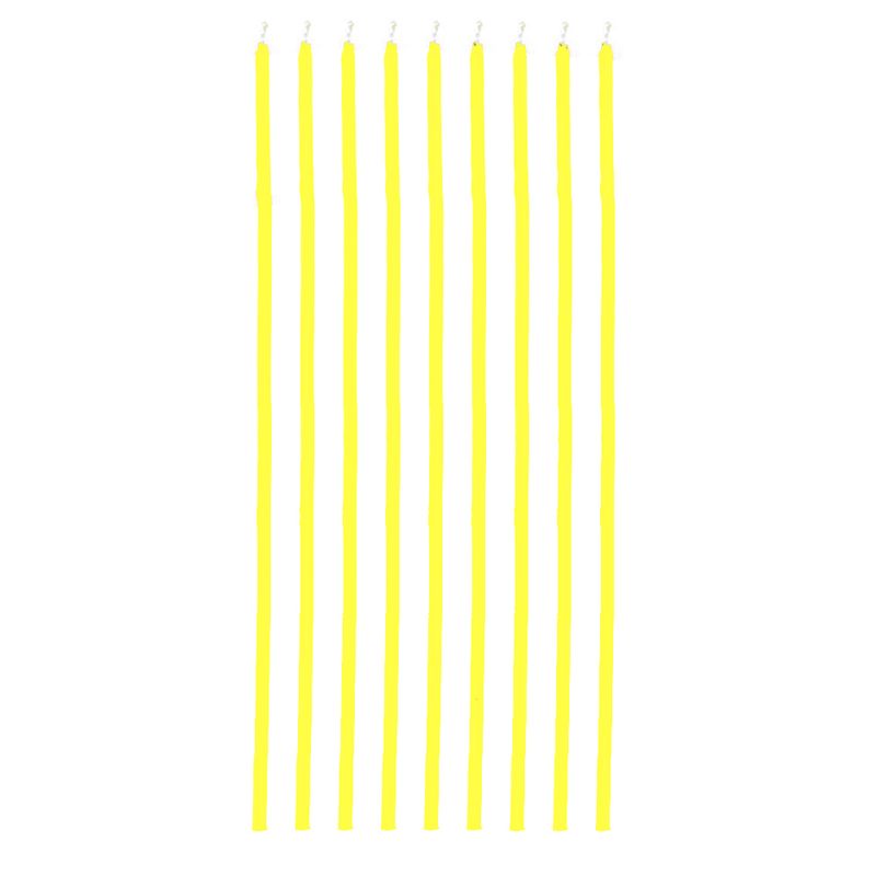 Candeline Spaghetto Giallo 24 Pezzi