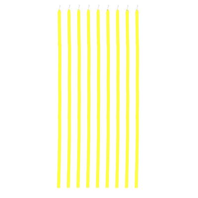 Candeline Spaghetto Giallo 24 Pezzi Candeline Spaghetto Giallo 24 Pezzi