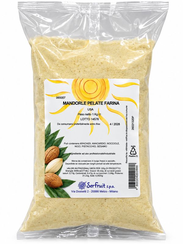 Farina Di Mandorle Pelate  Kg.1