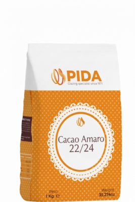 Cacao Amaro 22/24 Pida Busta da Kg . 1 Cacao Amaro 22/24 Pida Busta da Kg . 1