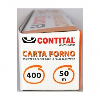 Sealapack SAP015 Carta Da Forno Pronta All'Uso – Rotolo 37 Cm X 8 M, Marrone, Antiaderente, Ideale Per Cuocere, Avvolgere E Congelare