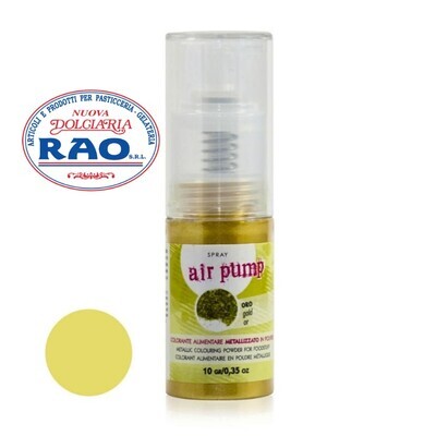 Glitter Polvere Spray Oro Glitter Grammi 10