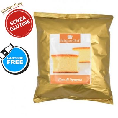 Preparato Pan Di Spagna Gluten Free Busta da  Kg.2.5