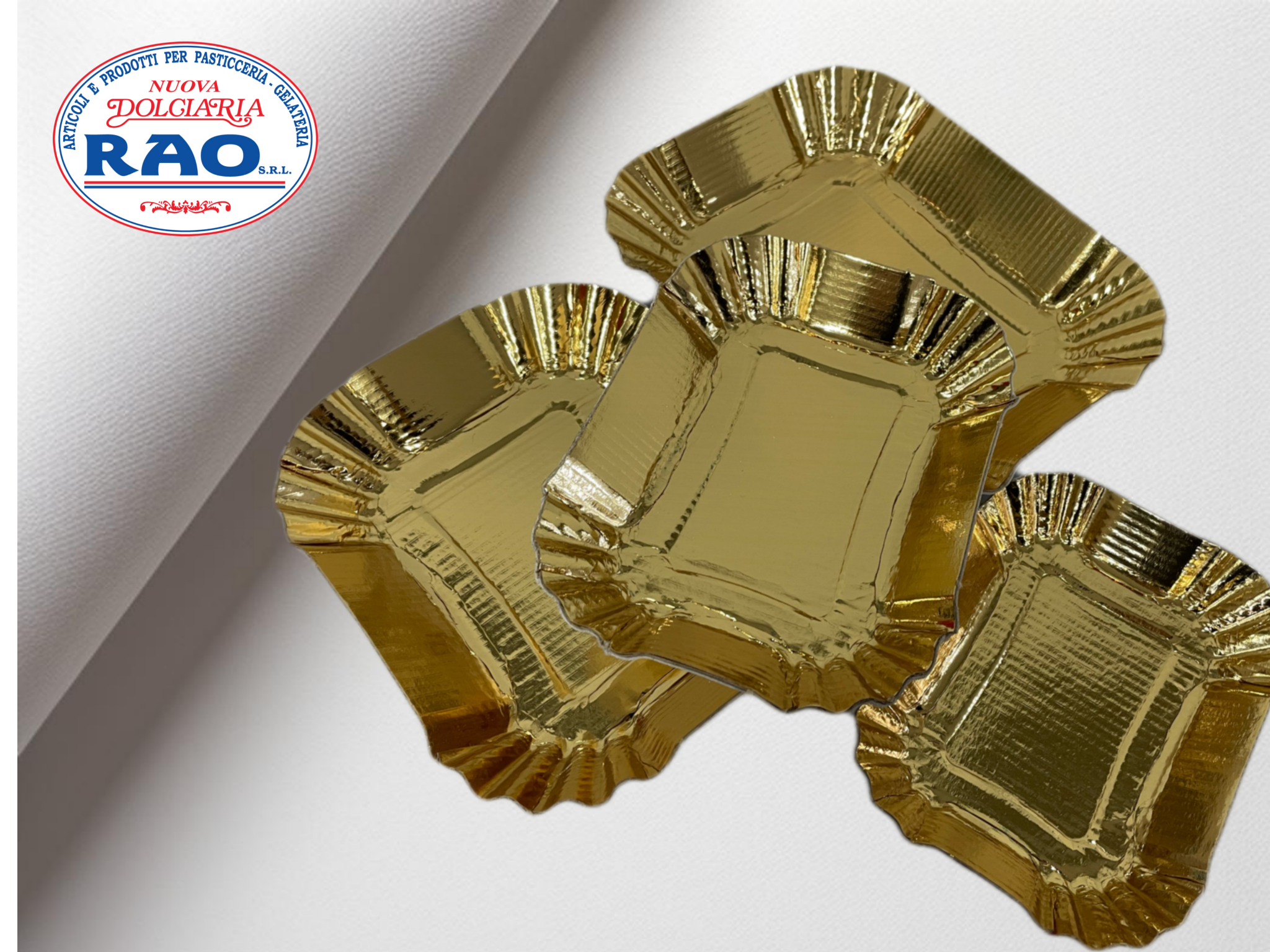 Vaschette Vassoi Pignolata Numero 1 10 x 14 Cm