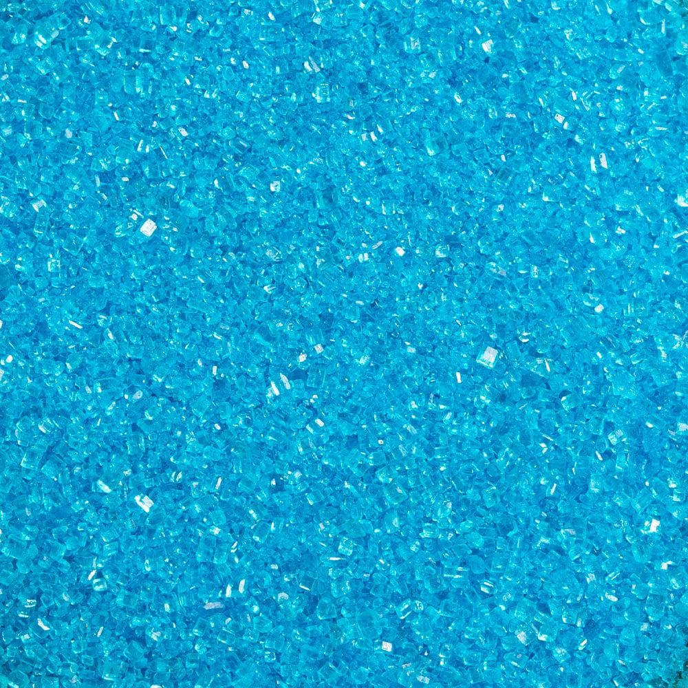 Zucchero Glitterato Colore Azzurro 100 Grammi