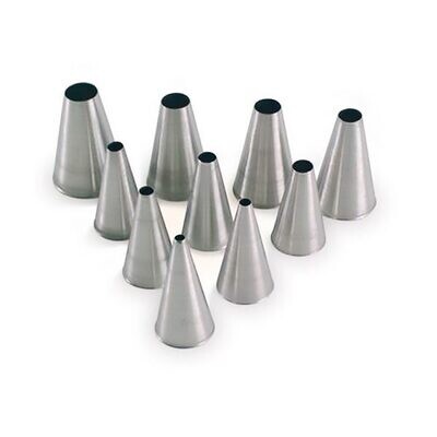 Bocchetta Inox per Sacca a Poche  Foro Tondo