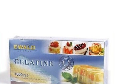 Gelatina Fogli ORO Gold KG.1 EWALD Gelatina Fogli ORO Gold KG.1 EWALD