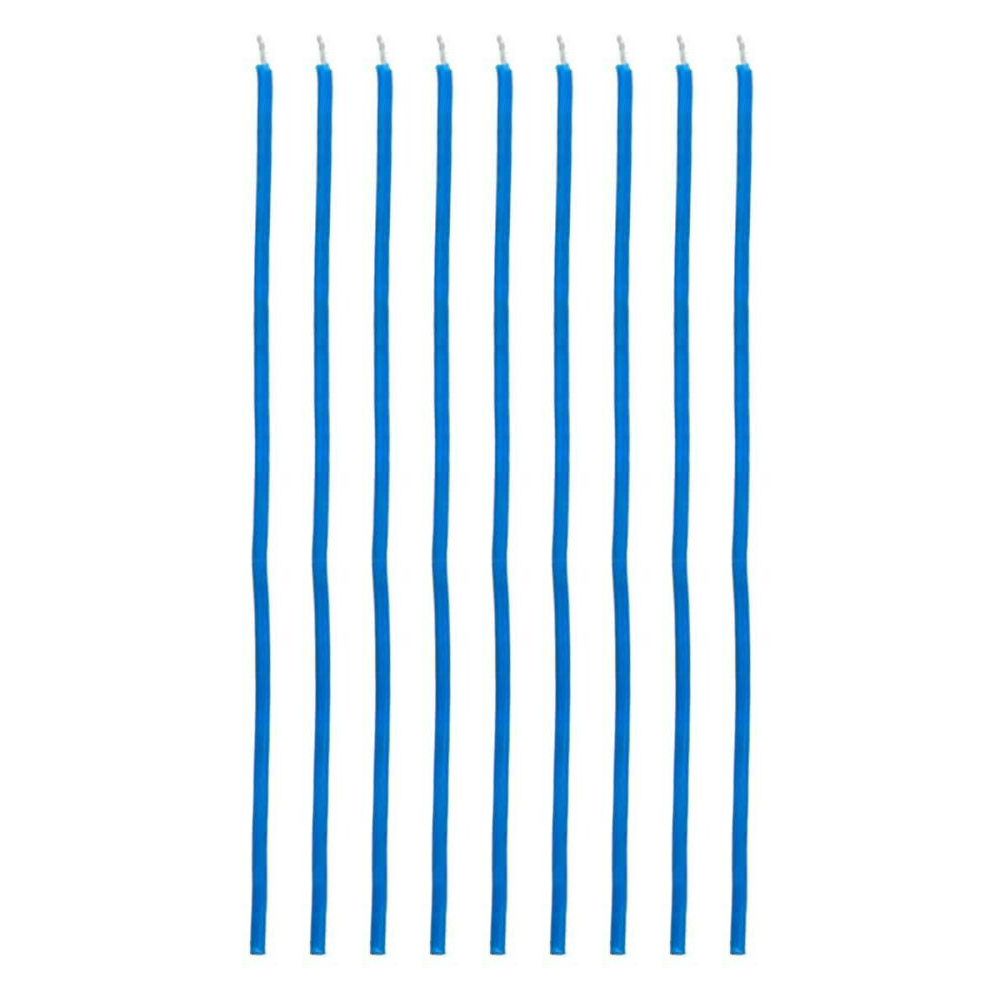 Candeline Spaghetto Blu 24 Pezzi Candeline Spaghetto Blu 24 Pezzi