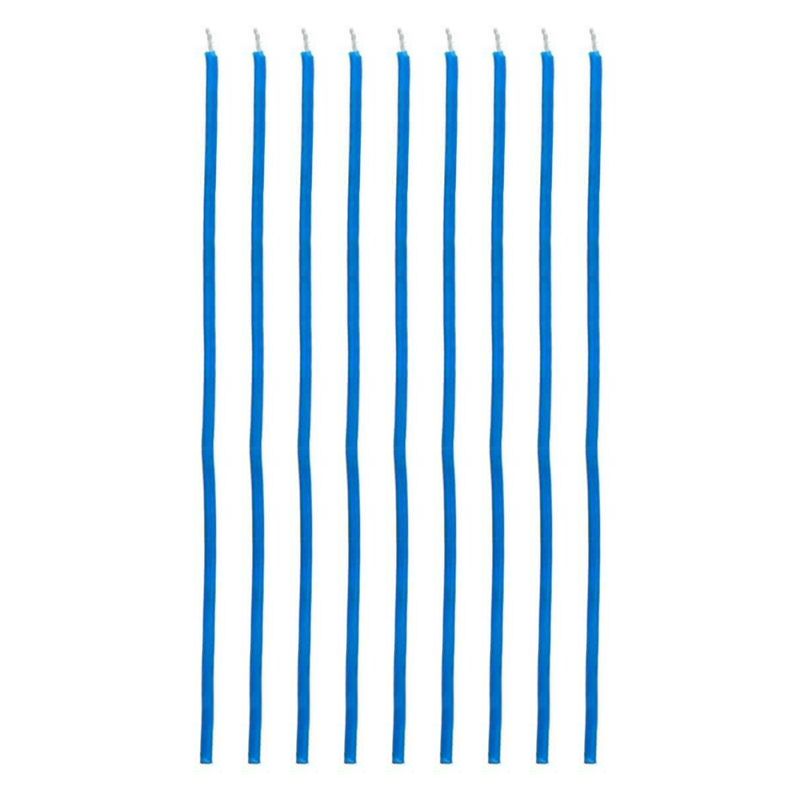 Candeline Spaghetto Blu 24 Pezzi