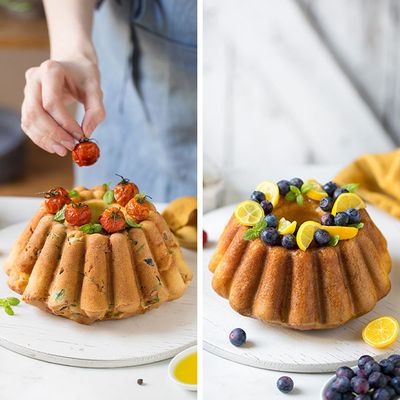 Stampo Babà Margherita Antiaderente 24 Cm Stampo Babà Margherita Antiaderente 24 Cm