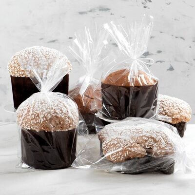Sacchetti Moplefan Panettone-Colombe 35x45 PEZZI 100 Sacchetti Moplefan Panettone-Colombe 35x45 PEZZI 100