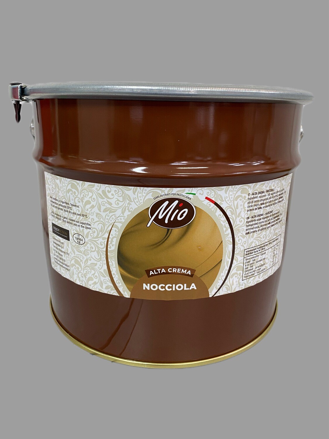 Crema Spalmabile Alta Nocciola 14%  Lattina 8  Kg