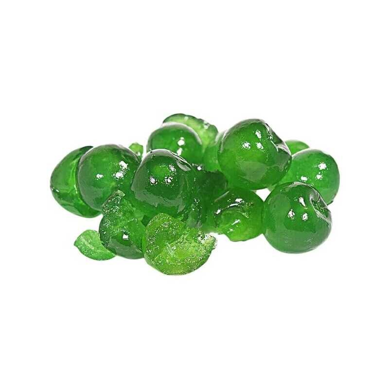 Ciliegie Verdi Candite Barattolo 250 Gr