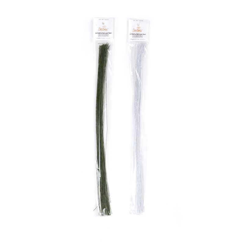 Steli Fiori Bianchi Cm.40 Pezzi 50 Steli Fiori Bianchi Cm.40 Pezzi 50