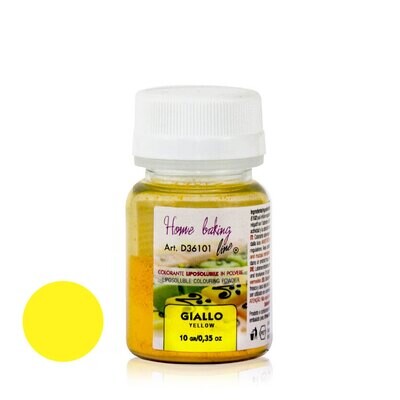 Colore Polvere Liposolubile 10 Gr GIALLO