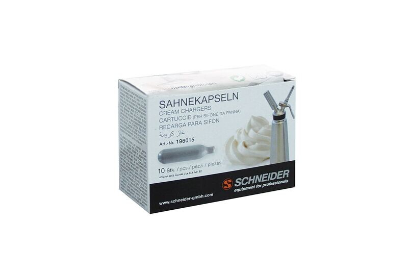 Sifone Panna Ricariche Capsule 10 Pezzi
