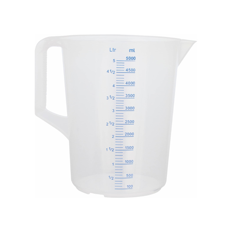 Caraffa Graduata Trasparente 5 L