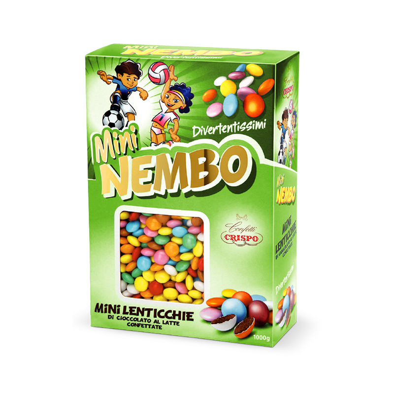 Lenti Mini Nembo Cioccolato Latte Crispo  1kg