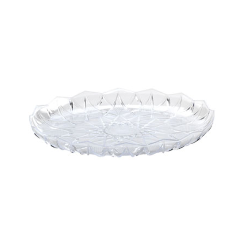 Vassoi Tondi Diamantati Stella Diametro 15 Cm