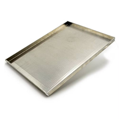 Teglia Lamiera Alluminata Forata Pasticceria 30x40 H.2