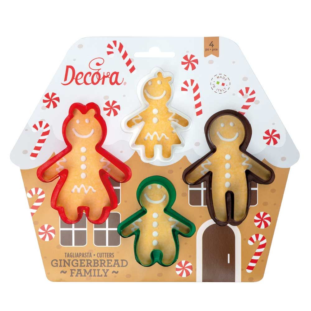 Mini Tagliapasta Gingerbread Family Pezzi 4