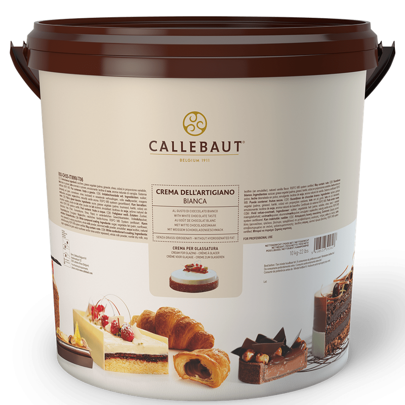 Crema dell'Artigiano "Bianca" Callebaut 10 Kg